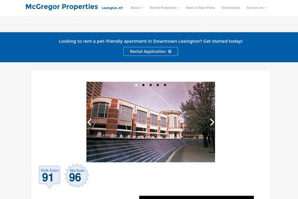 WP RootStrap theme site design template sample