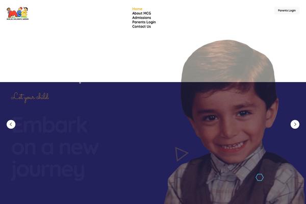 mcgschool.org site used Kindero