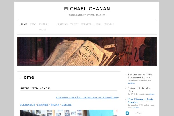 Brunelleschi theme site design template sample