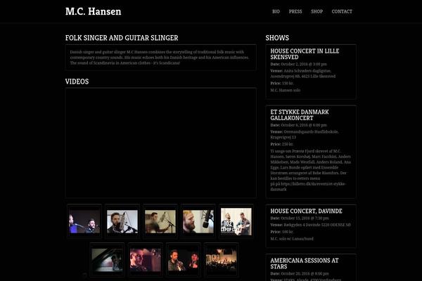 Unsigned theme site design template sample