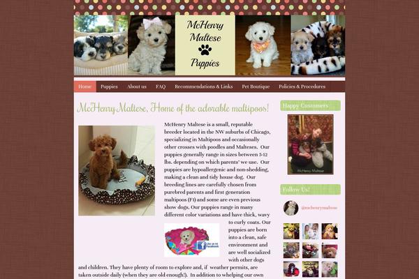 Scrappy theme site design template sample