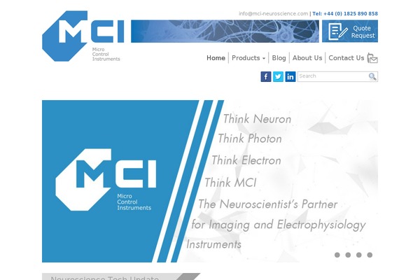 Mci theme site design template sample