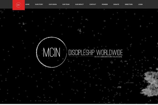 Frost theme site design template sample