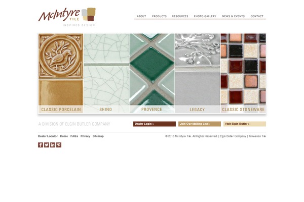 Mc theme site design template sample