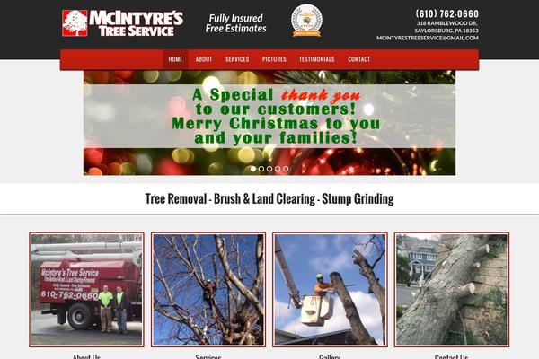 Winfield theme site design template sample