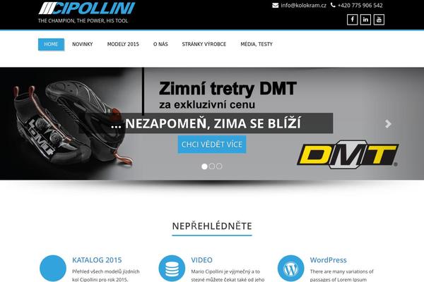 Enigma theme site design template sample