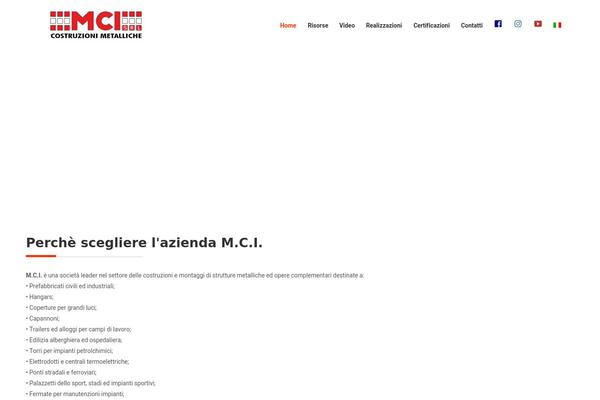 mcisrl.com site used Manufacto