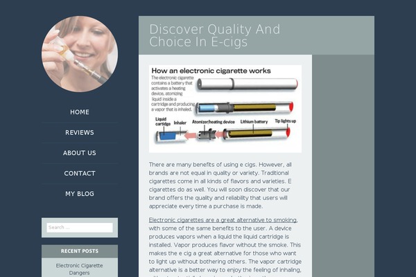 Flounder theme site design template sample