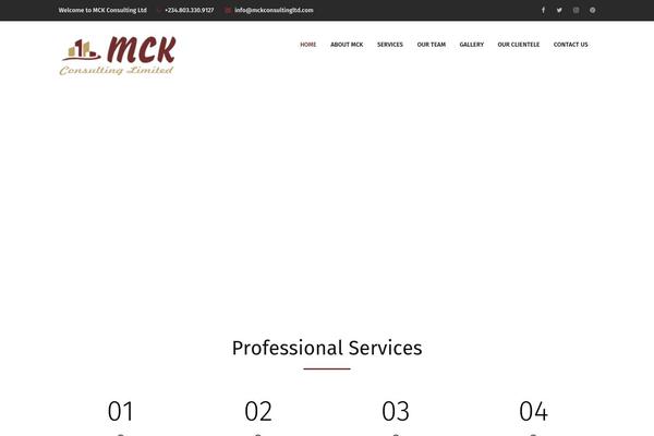 Redbiz theme site design template sample