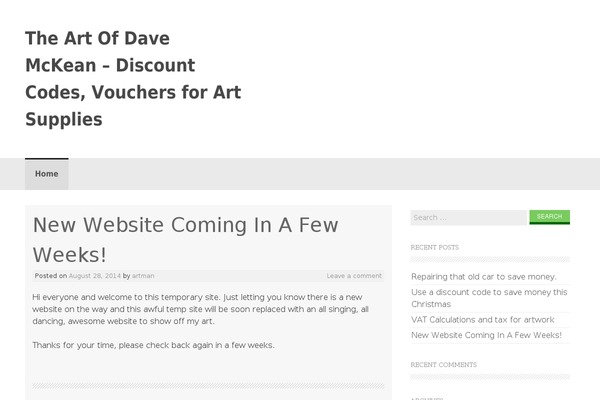 Coller theme site design template sample