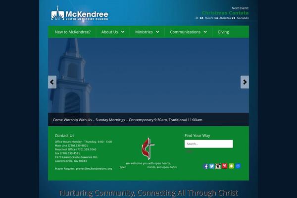 Born theme site design template sample