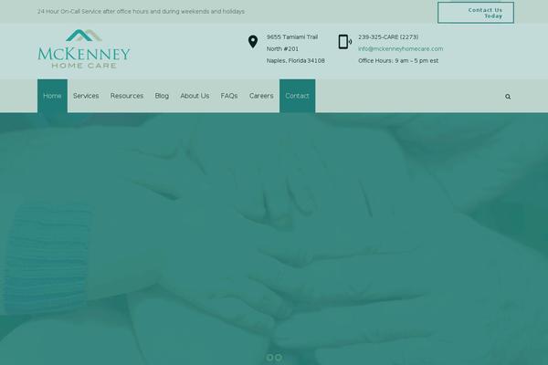 mckenneyhomecare.com site used Accende