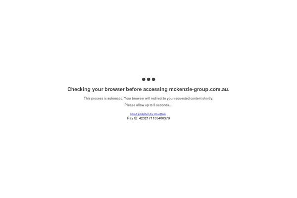 mckenzie-group.com.au site used Mckenzie