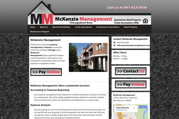 mckenziemanagement.com site used Blueheron