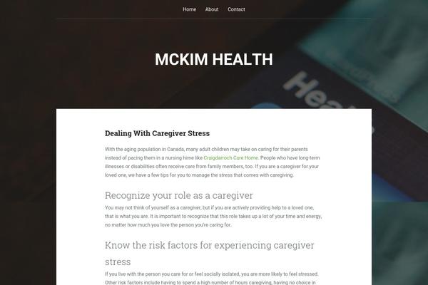 Padhang theme site design template sample
