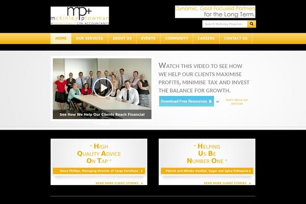 mckinleyplowman.com.au site used McKinley