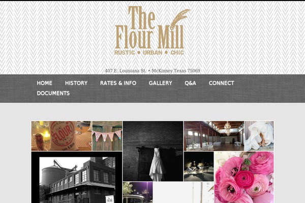 Mosaico theme site design template sample
