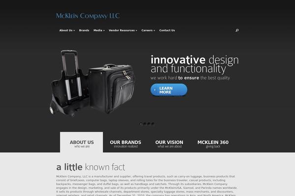 Nova theme site design template sample
