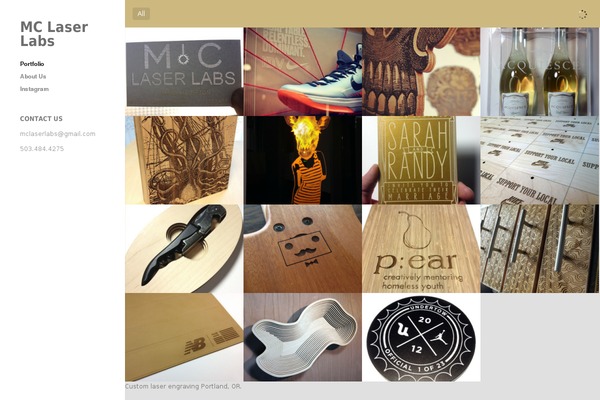 Ink theme site design template sample