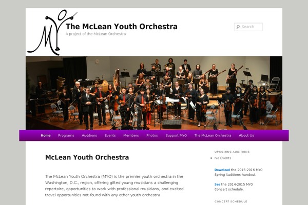 mcleanyouthorchestra.org site used Education-insight