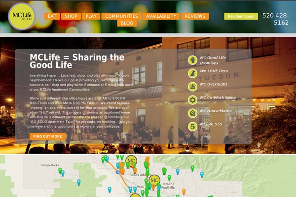 SpotFinder theme site design template sample