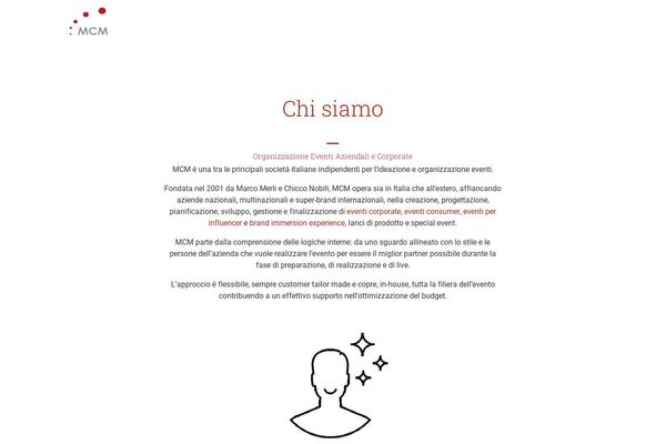 Mcm theme site design template sample