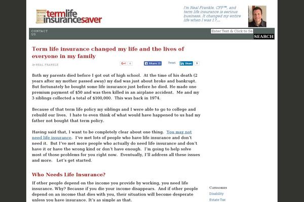 Thesis 1.8.5 theme site design template sample