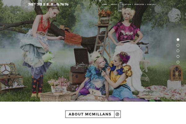 Haven theme site design template sample