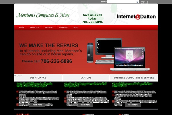 Custom theme site design template sample