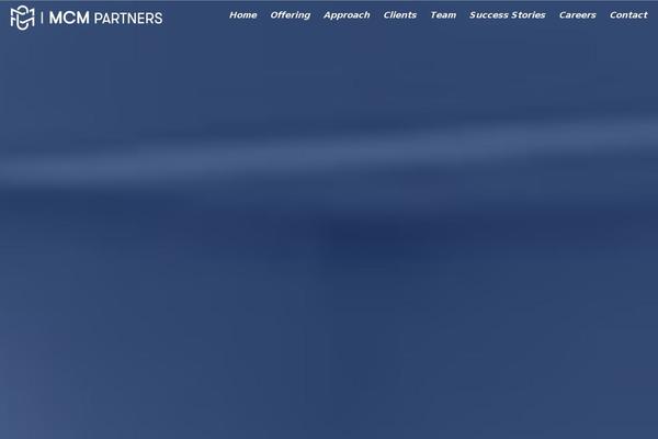 Mcm theme site design template sample