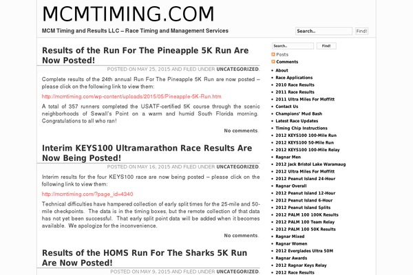 mcmtiming.com site used EasyTheme