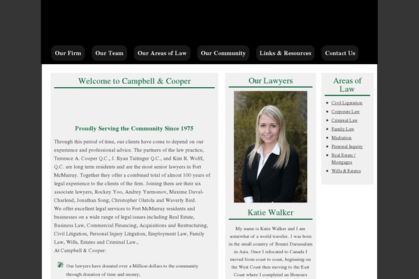 Latitude theme site design template sample