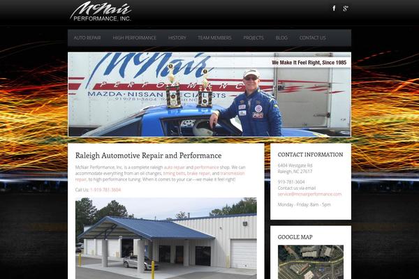 Avenue theme site design template sample