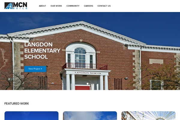 Mcn theme site design template sample