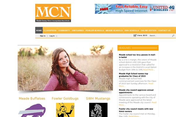 All News theme site design template sample