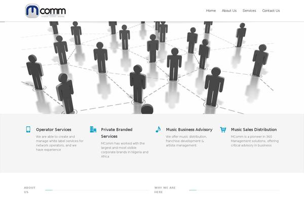 Vista theme site design template sample