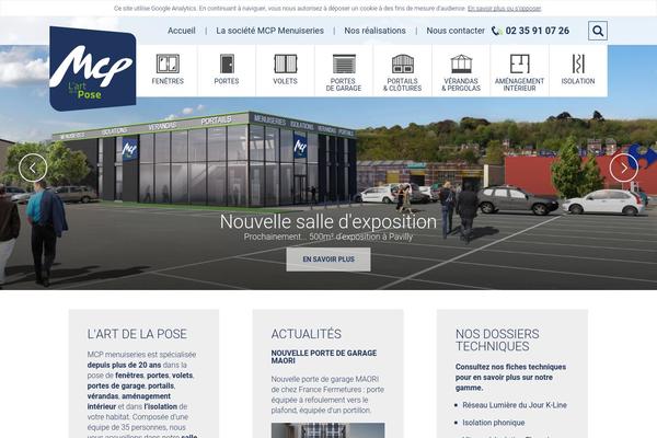 mcp-menuiserie.com site used Mcp2017