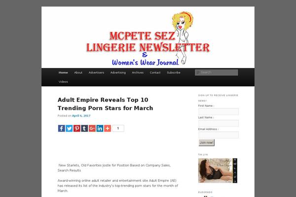 Twentyeleven-child theme site design template sample