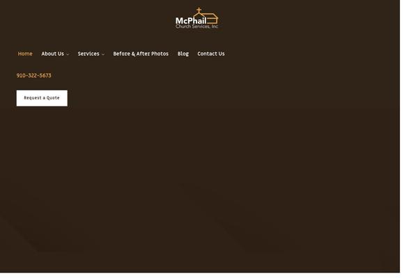 mcphailchurchservices.com site used Buildguy-child
