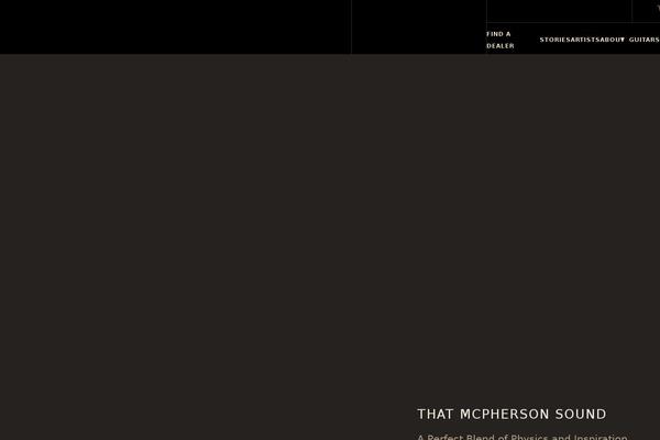 mcphersonguitars.com site used Mcpherson-3b