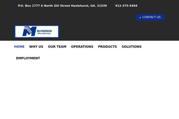 mcphersonmfg.com site used Factrie
