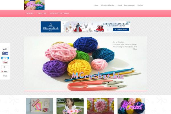 Frau theme site design template sample