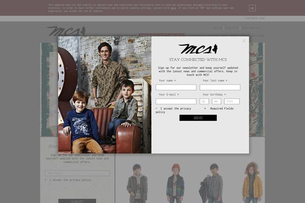 MCS theme websites examples