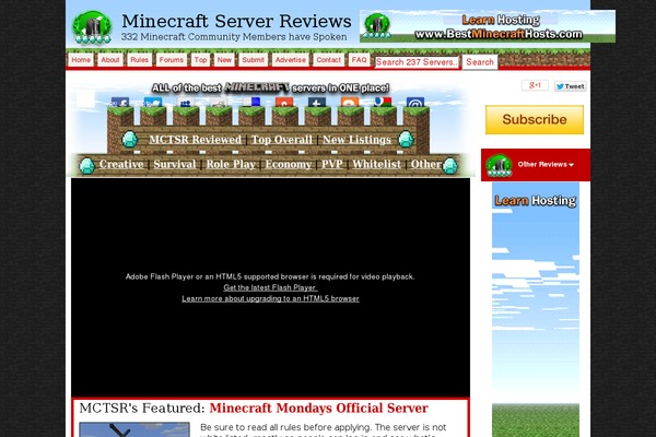Site using Comment-rating-pro plugin