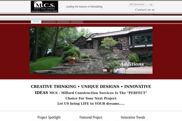 PureVISION theme site design template sample