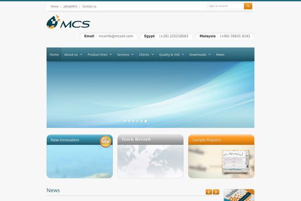 mcsoil.com site used Mcs