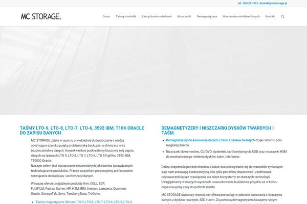 Enfold theme site design template sample