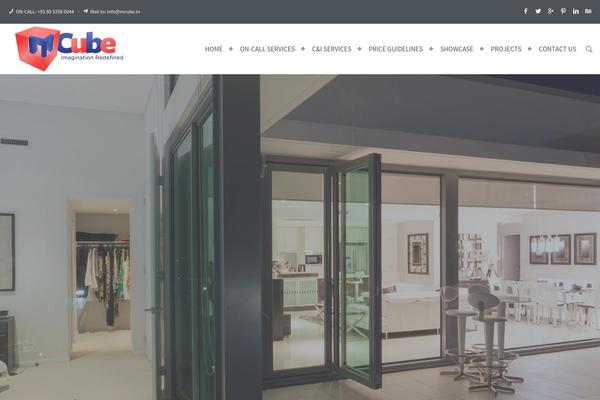 mcube.in site used Lassic-theme