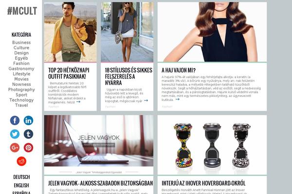 Ubergrid theme site design template sample