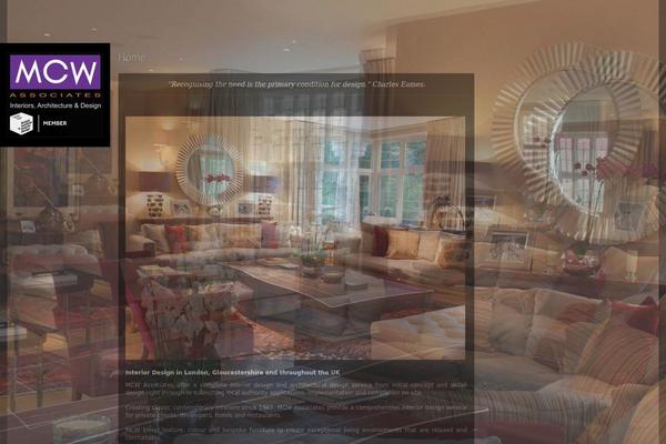 Architectos theme site design template sample